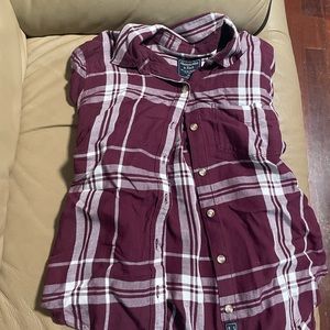 Abercrombie checkered shirt